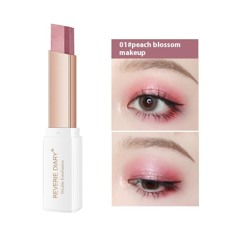Shake Rotary Velvet Gradient Two-color Eye Shadow Stick