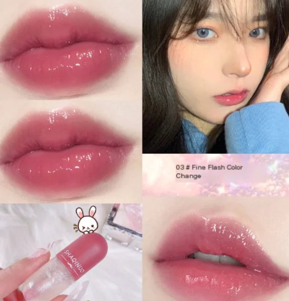 Crystal Jelly Lip Oil - Hydrating Plumping Lip Care