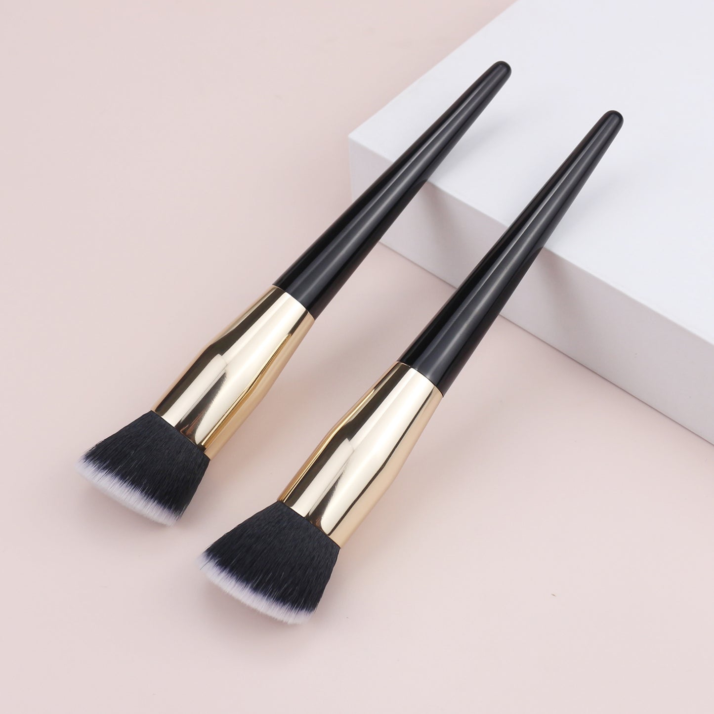 Single Foundation Brush Oblique Flat Head Smear-proof Makeup