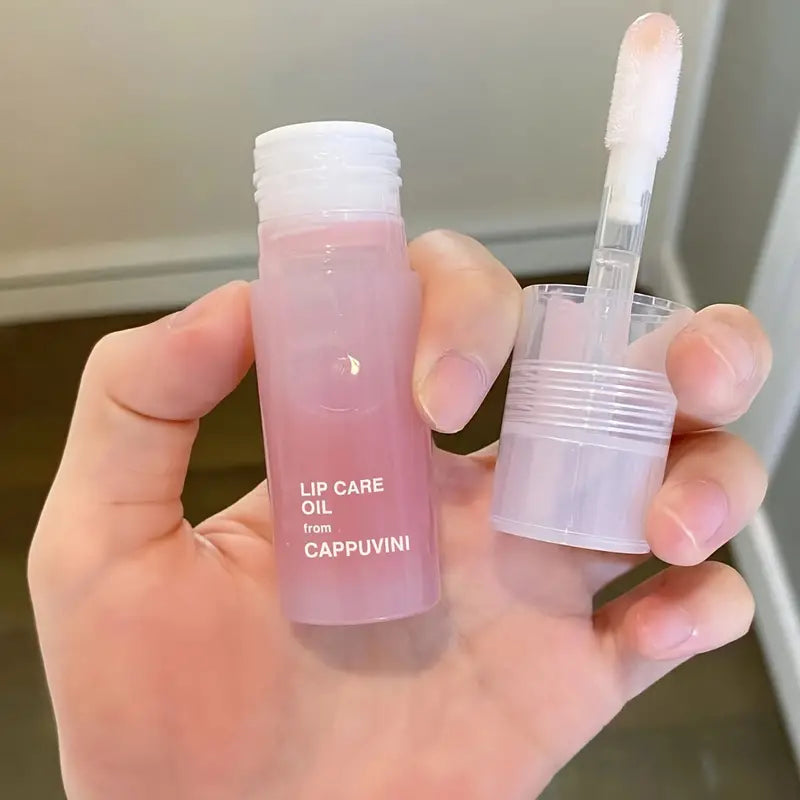 Hydrating Transparent Lip Care Oil for Nourished Lips