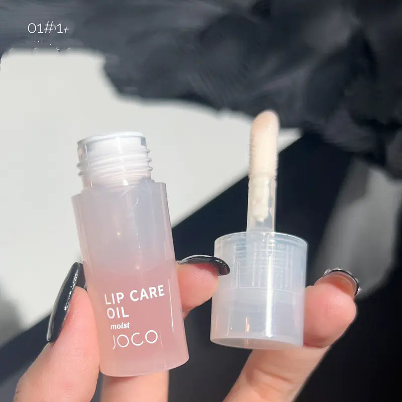 Transparent Lip Care Oil and Moisturizing Lip Gloss