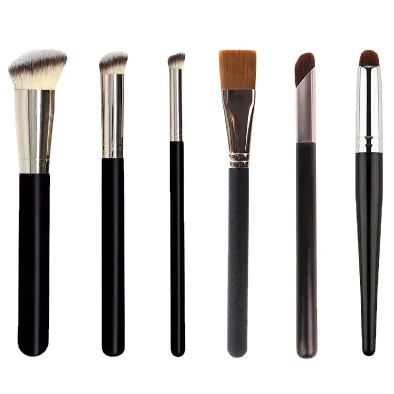 Concealer Brush Set with Thumb Shape and Foundation Brush