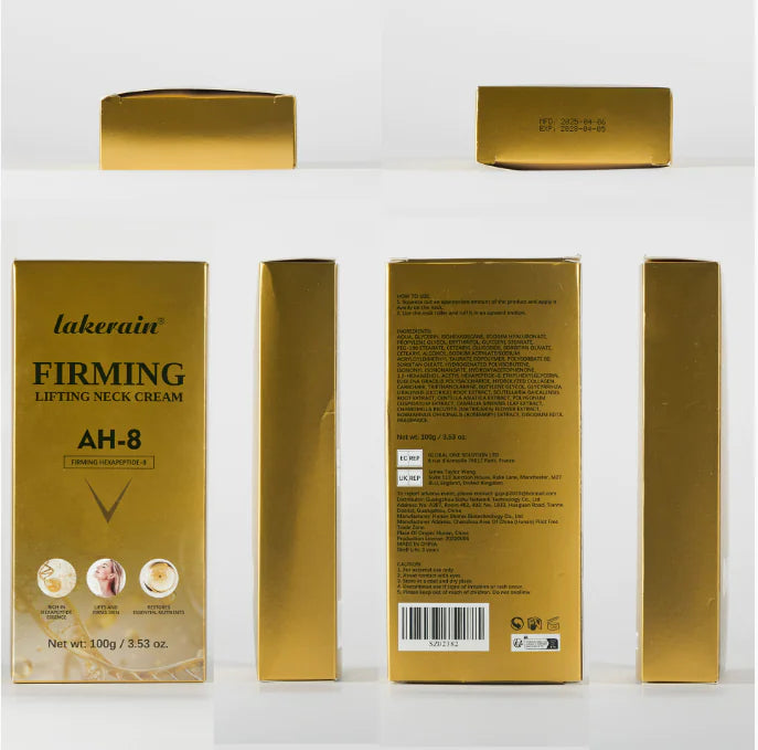 Nourishing Moisturizing Neck Care Cream, 100g, Compact Neck Cream
