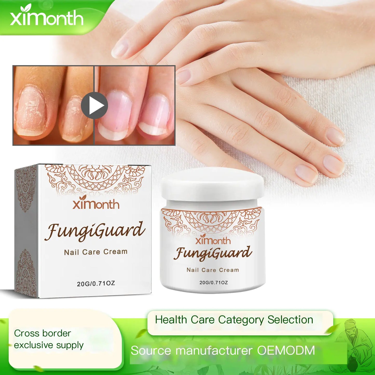 Ximonth Nail Care Cream for Moisturizing and Repair