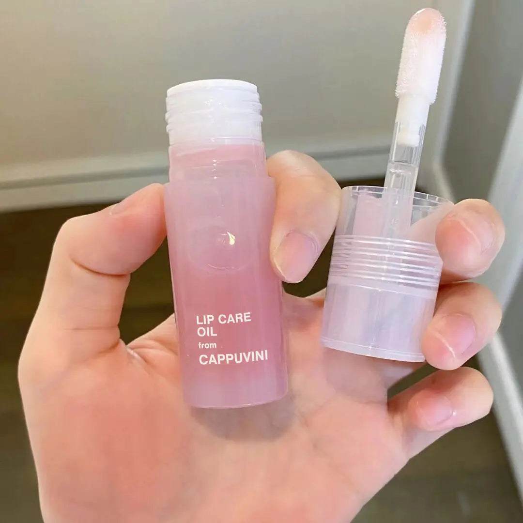 Hydrating Transparent Lip Care Oil for Nourished Lips