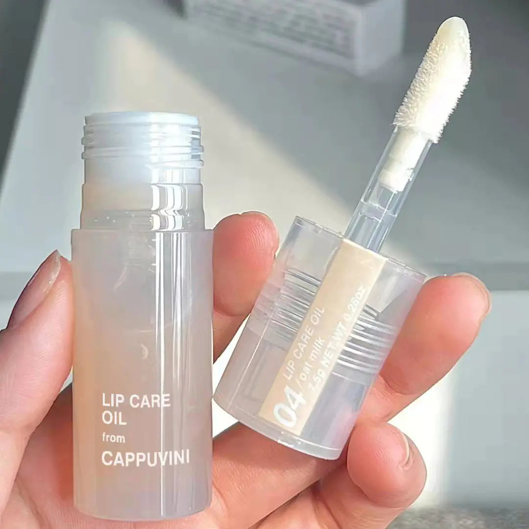 Hydrating Transparent Lip Care Oil for Nourished Lips