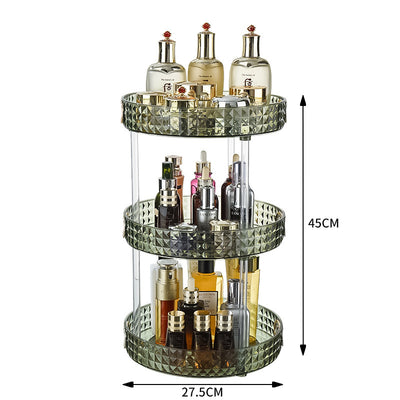 Cosmetic Rotating Storage Rack Shelf