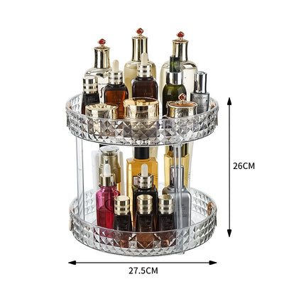 Cosmetic Rotating Storage Rack Shelf