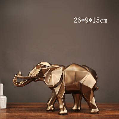 Nordic imitation copper resin craft decoration