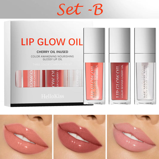 No Stain Lip Gloss Set - Moisturizing and Nourishing
