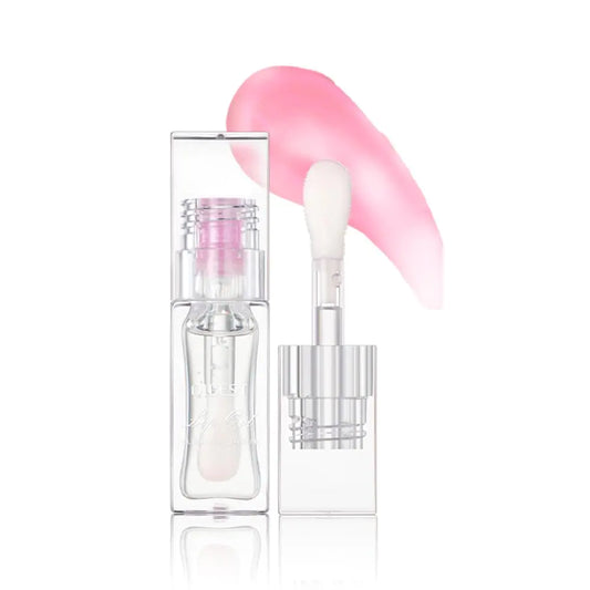 Unyoke Magic Color Changing Lip Gloss Hydrating Lip Gloss Oil Plumping Shiny Lip Balm Warm Color Changing Hydrating Lip Gloss Lip Balm Transparent Lip Care Long Lasting Moisturizing Lip Oil（06#）