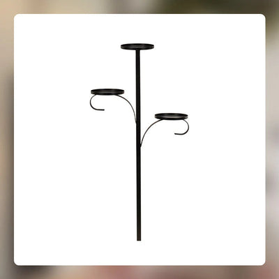 Christmas Candlestick Tree Top Wrought Iron Decoration