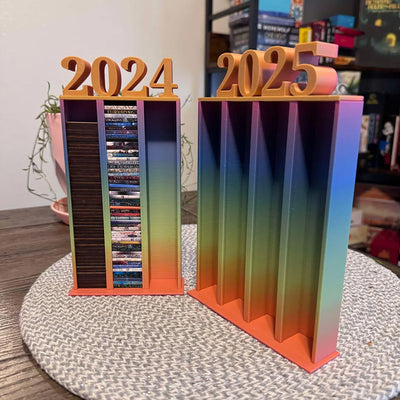 2025 Challenge Miniature Bookshelf 3D Printing Ornaments