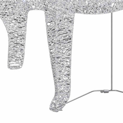 Christmas Decoration Reindeer & Sleigh 60 LEDs Outdoor