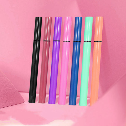 Colorful Eyeliner Pen Non Smudging Sticky False Eyelashes Gel Free