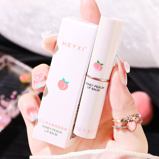 Honey Peach Lip Balm Temperature Change Lipstick Moisturizing And Nourishing Lasting