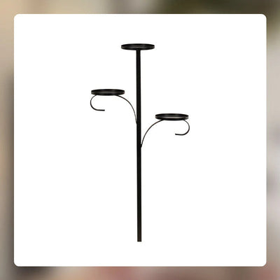 Christmas Candlestick Tree Top Wrought Iron Decoration