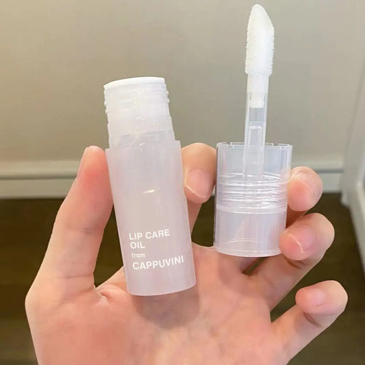Hydrating Transparent Lip Care Oil for Nourished Lips